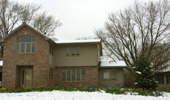 may flowers in the snow (photo)